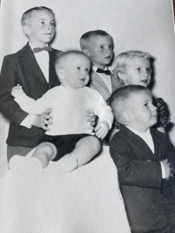 Steve, Mike, Diane, Greg, Jeff (1961)