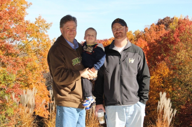 Jeff, Charlie, & Eric Swanhorst , 2014
