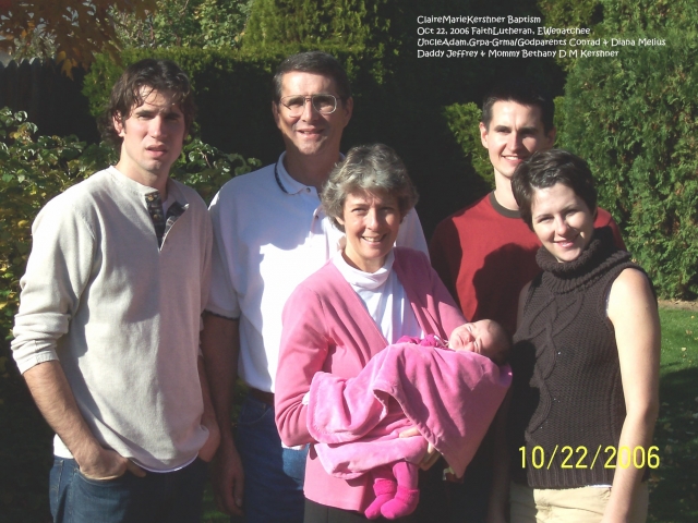 Conrad/Diana Melius family 10/2006