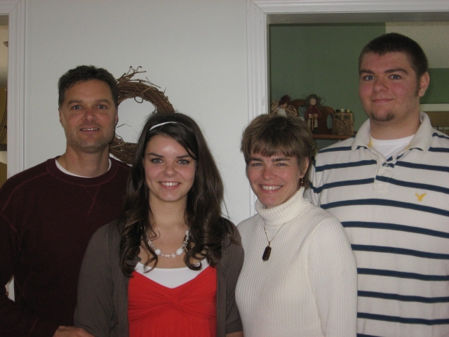 Randy Swanhorst Family - Randy, Katie, Karen, Derek